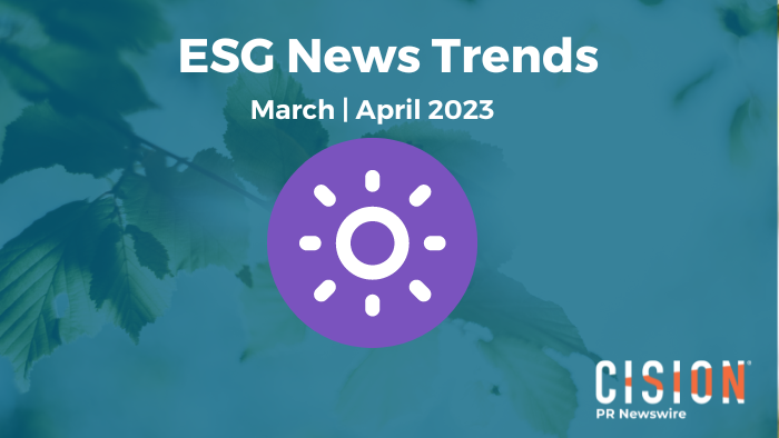 ESG News Trends, March-April 2023