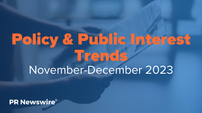 Policy and Public Interest News Trends, November-December 2023