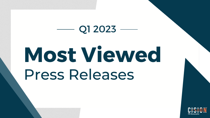 Q1 2023 Most Viewed Press Releases