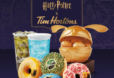Tim Hortons Harry Potter inspired menu items